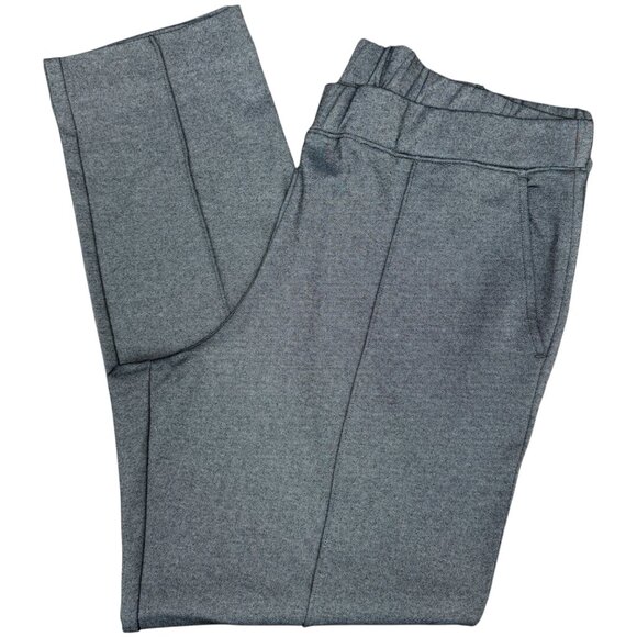 NWT Women's‎ J. CREW Pintuck Workwear Pant #BA199 Heather Charcoal | Size XL - Picture 7 of 11